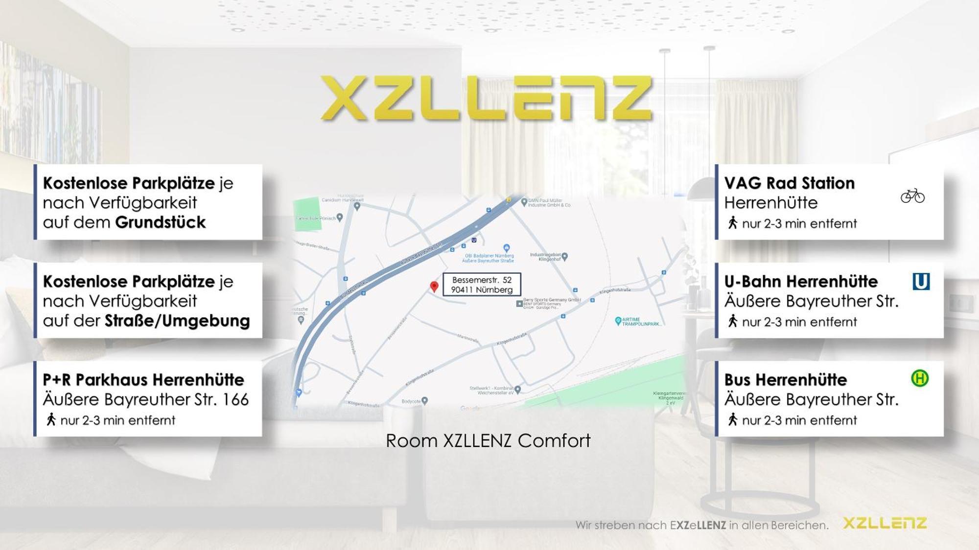 Xzllenz Traum Studio-Apartment, Frei-Parken, U-Bahn, Kueche Nuremberg Room photo